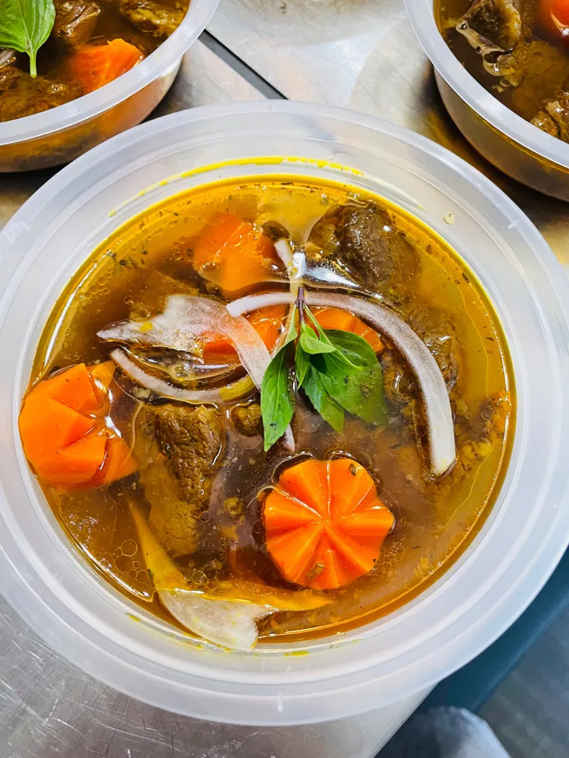 Ragoût de boeuf à la citronnelle